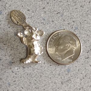 Lower price!*Sterling Mickey charm